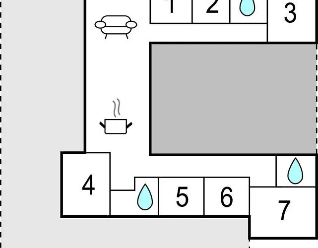 בית נופש Lovely In Vaeggerlose With Sauna Bøtø By